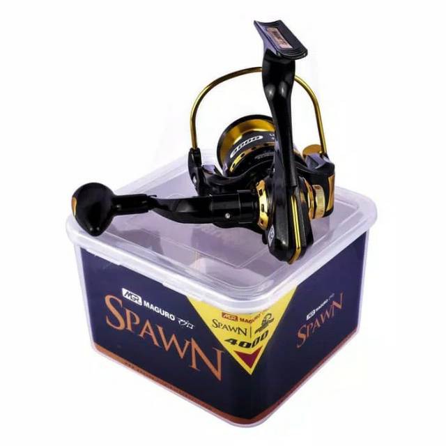 STICK PANCING TERBARU Reel Maguro SPAWN 4000 Buat pemancing