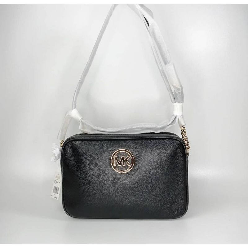 MK Fulton Large EW Crossbody Bag * Black