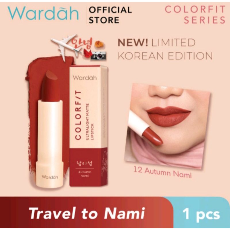 Wardah Colorfit Ultralight Matte Lipstick