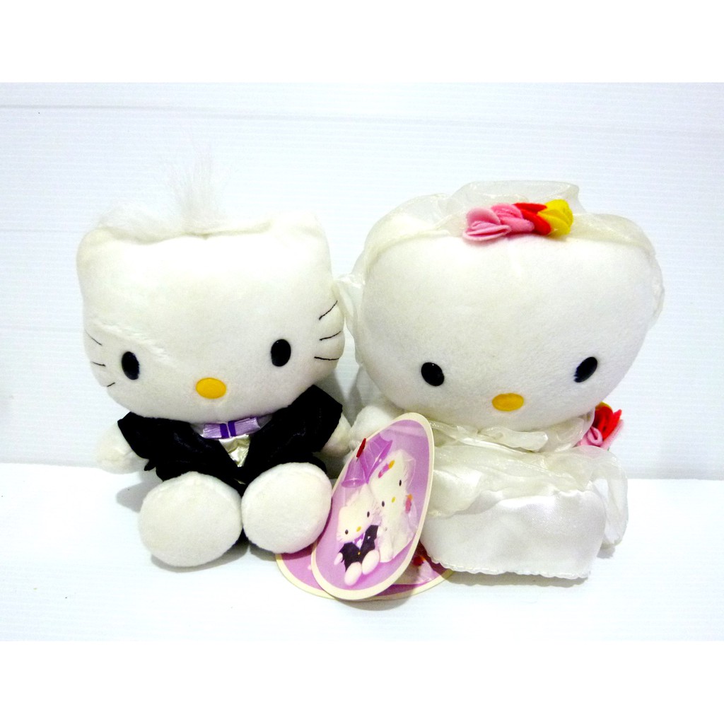 Boneka Hello Kitty Wedding Dress Original Sanrio MCD Classic Version
