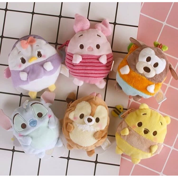 Pouch mini coin case ufufy tempat koin disney