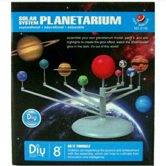 Diy Solar System Planetarium Shopee Indonesia