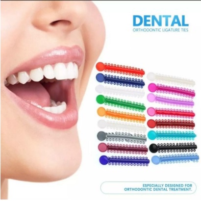 Karet gigi Behel isi 20 Stick Power O Creative Original