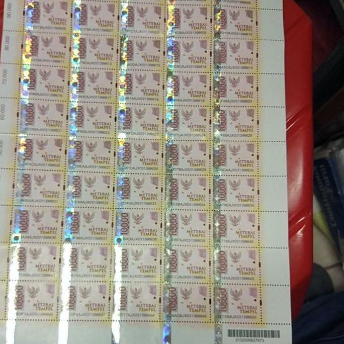 

{Original} Materai 10000 / 10.000 Kantor Pos