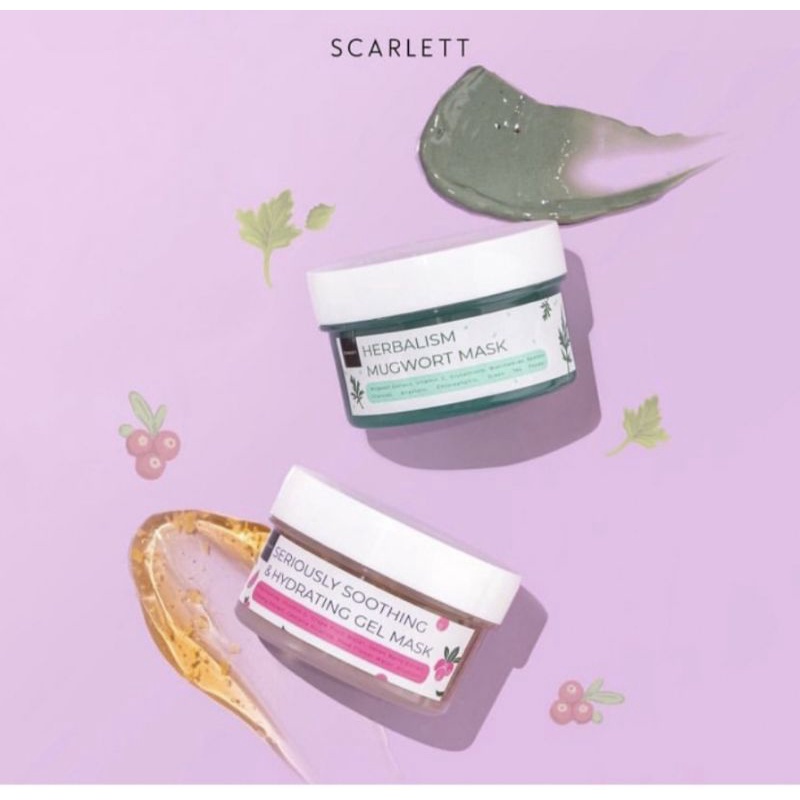 SCARLETT WHITENING MASK/MASKER WAJAH SCARLETT ORIGINAL