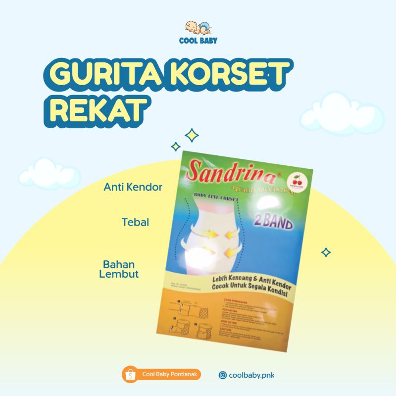 Gurita/Korset ibu Sandrina 2Band terlaris