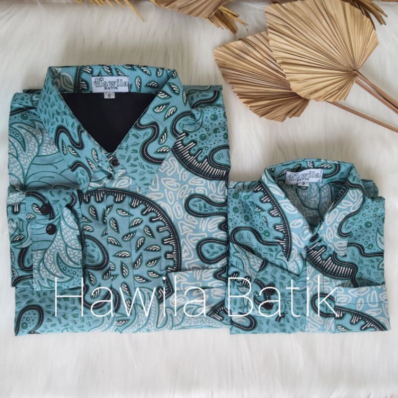 Baju Batik Couple Ayah Anak Kualitas Premium