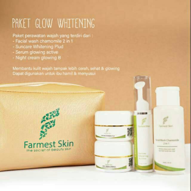 Farmest Skin BPOM Paket Glow Whitening
