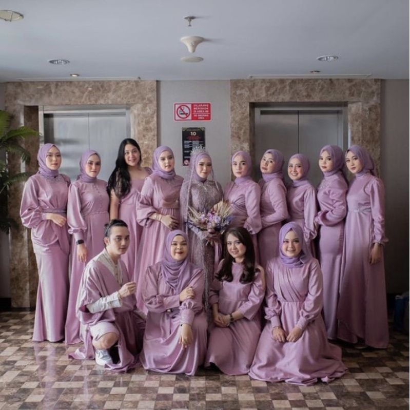 PAKET BRIDESMAID KAIN SERAGAM NIKAHAN FREE SCRUNCHIE
