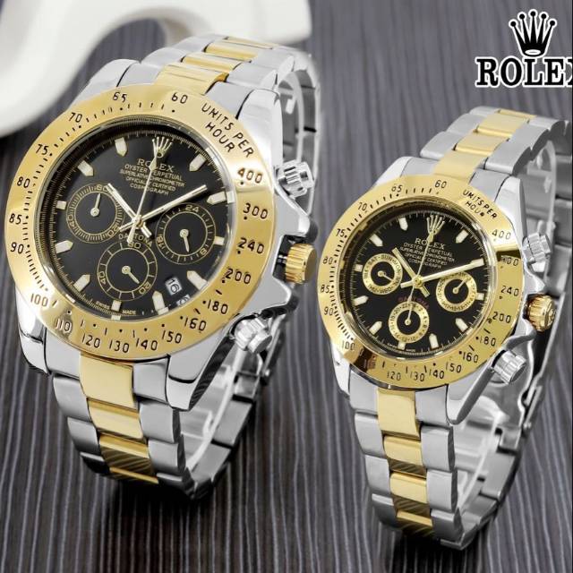 Jam Tangan Couple Rolex Premium Limited Edition