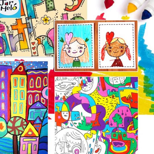 

Klik Beli ღ Joan Miro Babyroo Washable MARKER 12 color spidol warna spidol anak keren+