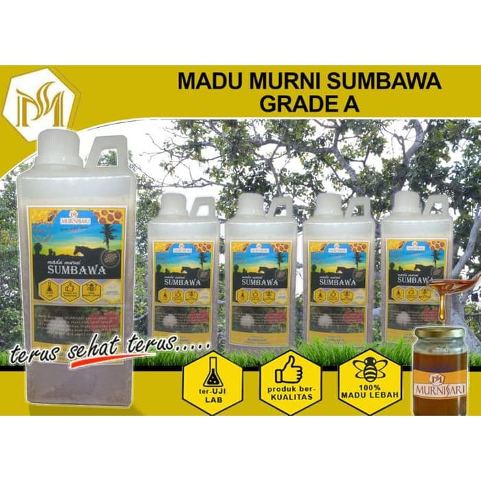 

Madu Murni Sumbawa Jerigen 1200 gram MURNISARI - MMD1984