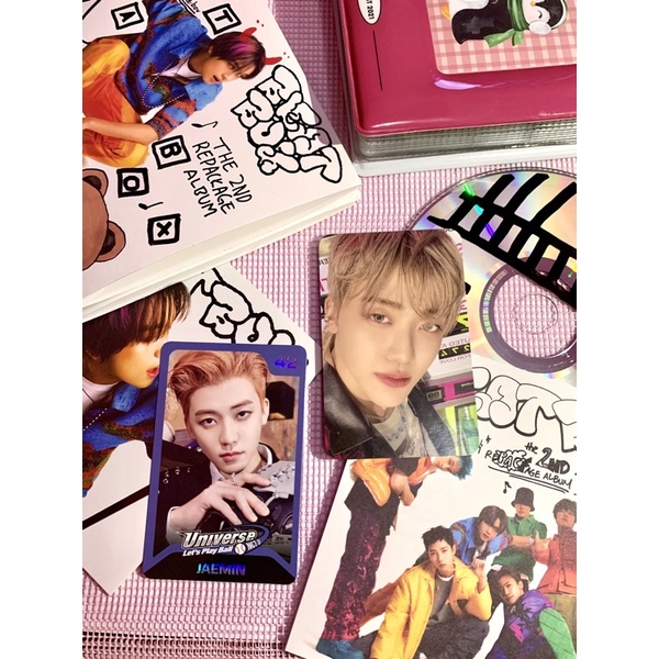 Photocard Pc jaemin benefit digipack glitch mode Official (Pair)