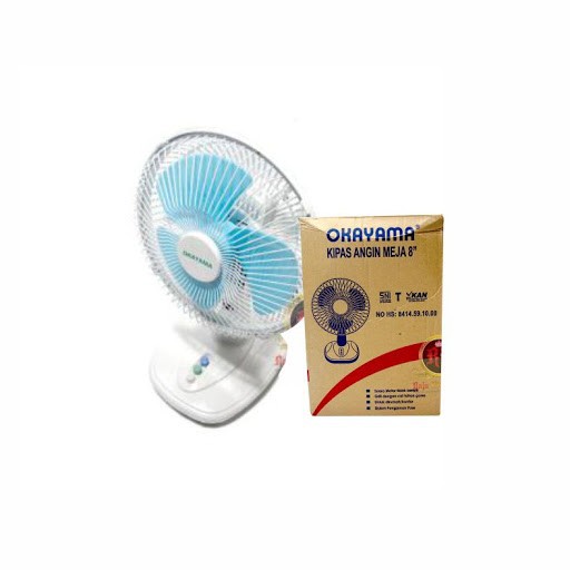 Kipas Meja Okayama 8 Inch- Desk Fan 8 Inch