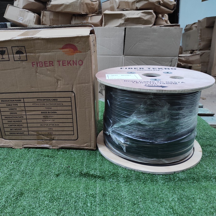 KABEL DROPCORE 2 CORE || FIBER OPTIC 2 CORE 3 SELING