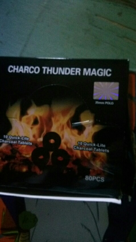 Charco-lite Areng Arang Megic Charcoal Briket Buhur Bulat Activ
