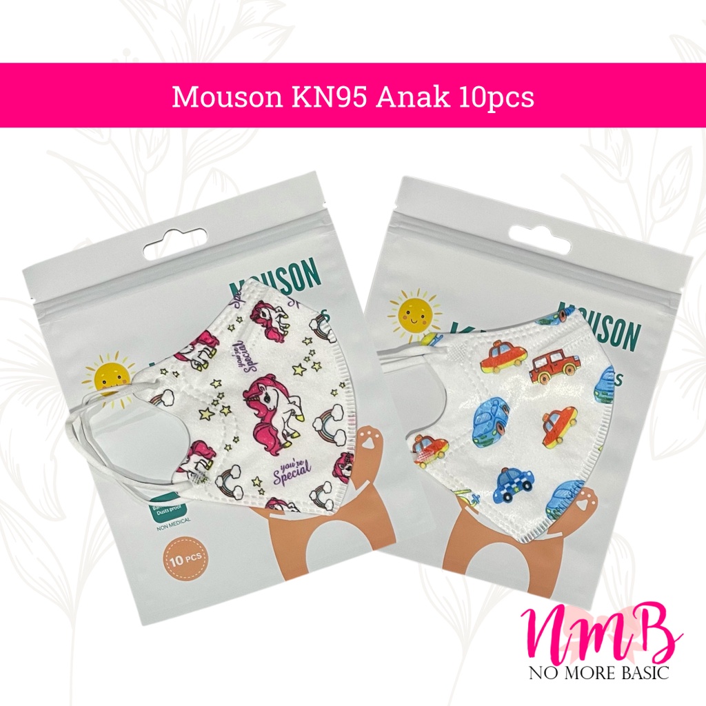 Masker Anak Mouson KN95 Kids Mouson 5D Karakter