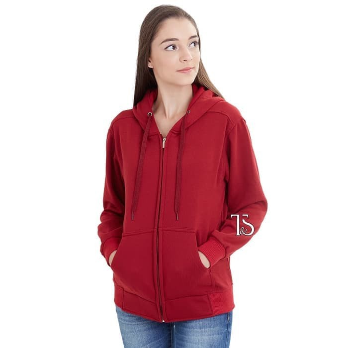 HOODIETRENDING JAKET HOODIE ZIPPER POLOS SIZE M-XXL UNISEX (PRIA/WANITA) polosqu.id