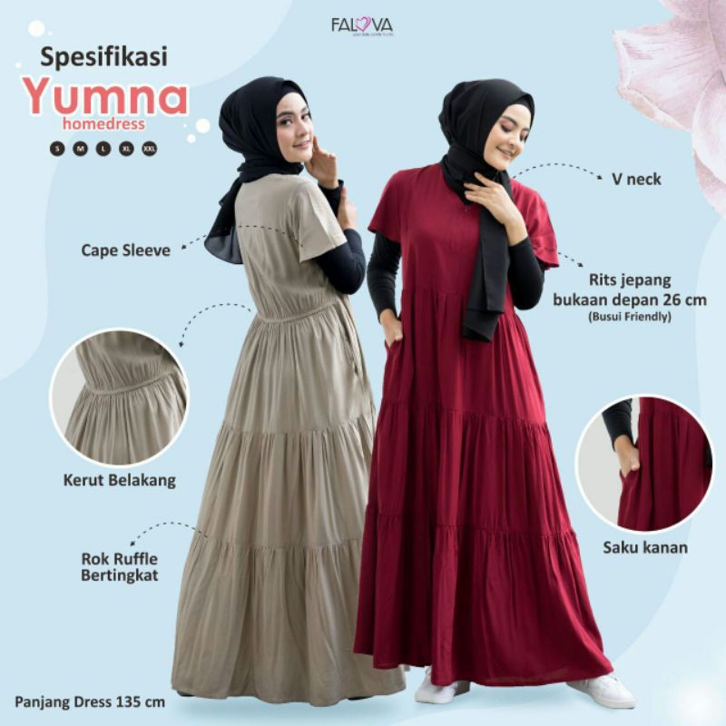 Yumna Home Dress by Falova