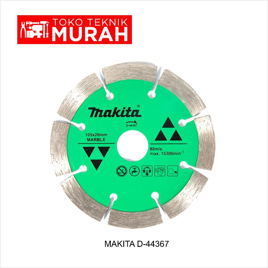 Makita D-44367 Mata Pisau Potong Keramik/Diamond Wheel 4&quot; Tanpa Dus