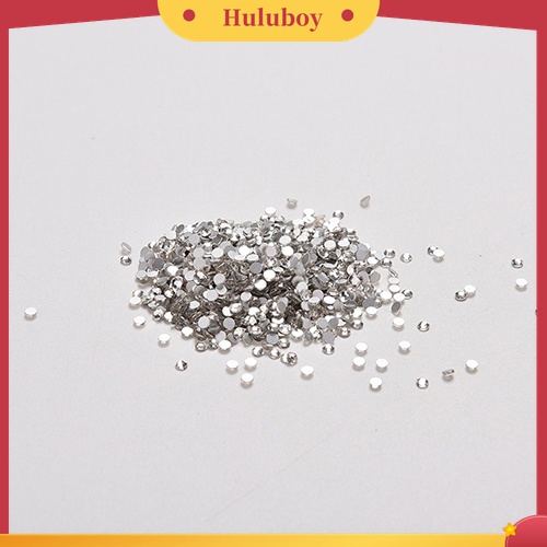 Huluboy Huluboy♡ 1440pcs 1.6mm / 2mm Berlian Imitasi Untuk Dekorasi Kuku DIY