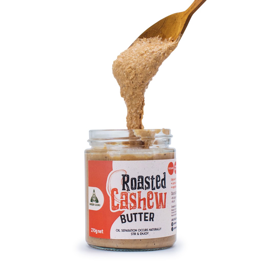 

Roasted Cashew Butter 270Gr (Unsweetened, Gluten Free, Vegan, Keto)