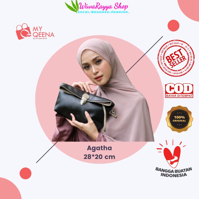Tas Selempang Wanita Agatha original by My Qeena