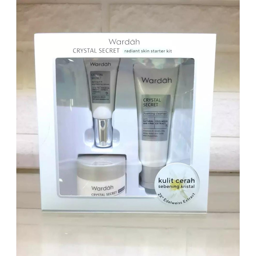 Wardah Crystal Secret Radiant Skin Starter Kit