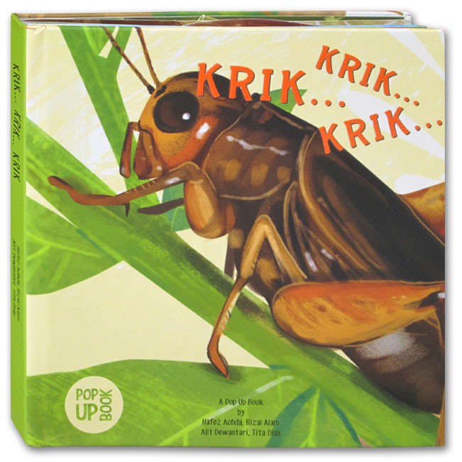 Buku Anak Pop Up Impian Krik Krik PopUp Book