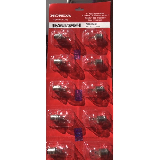 BOHLAM STOP LAMPU BELAKANG BOHLAM LAMPU BELAKANG BEAT SCOOPY SUPRA DLL HONDA