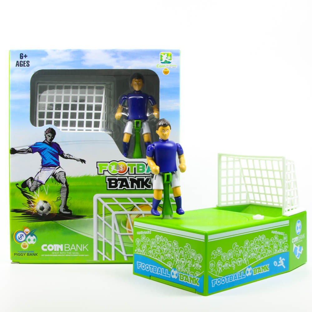 Celengan Koin Sepak Bola - Goal Kicking Coin Bank Money Box