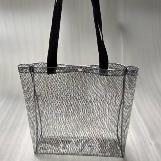 Tote bag transparan tas transparan jaring Shopee Indonesia Tote bag transparan tas transparan jaring Shopee Indonesia
