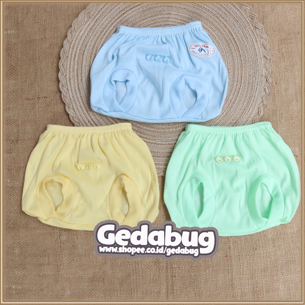 Celana POP Bayi DOLPHIN Celana bayi dan anak lubang Bulat | Gedabug