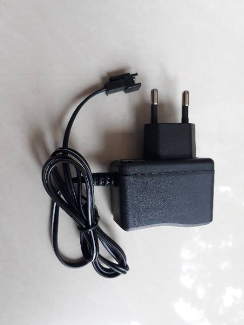 ADAPTER CHARGER RC CAR ROCK NICD SOCKET HITAM ADAPTOR BATERAI CHARGE