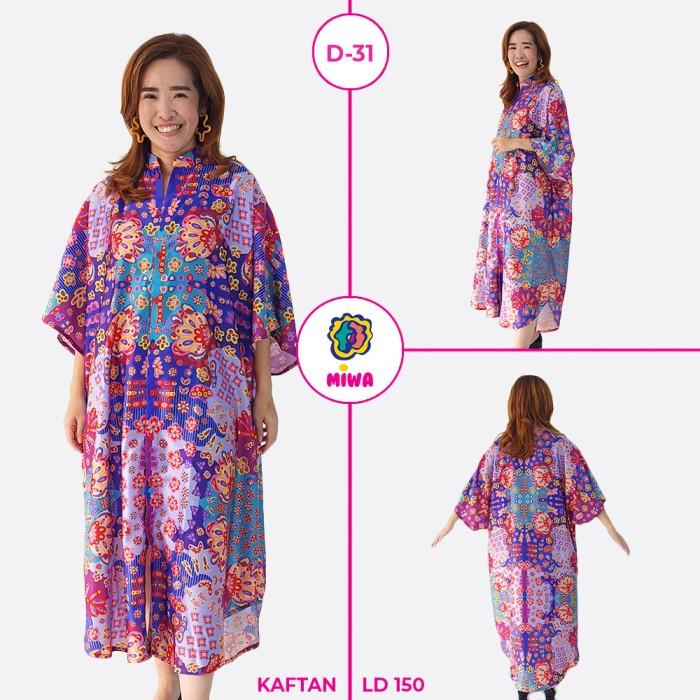 KAFTAN - KRISAN UNGU - MIWA PATTERN