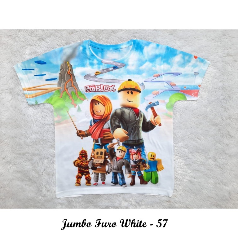 Furo Kaos Anak Karakter Jumbo Roblox size 16 18 20