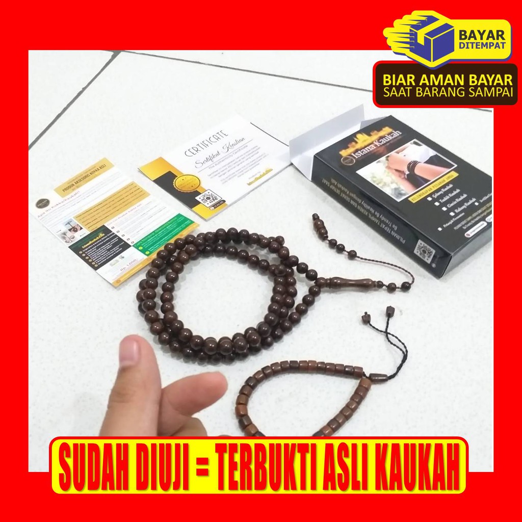 ASLI MESIR, TASBIH KOKKA 8 MM ASLI Kaukah Mesir Asli
