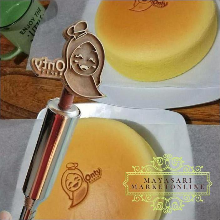 

Hot Stamp Kue /Cetakan Logo Kue/Custom Hot Stamp Emboss Cake Hot Stamp