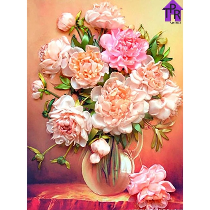 

Diy - Set Melukis / Paint By Number Kit - Flower 40X50Cm. Part-13