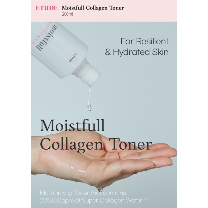 ETUDE HOUSE - Moistfull Collagen Facial Toner 200ml