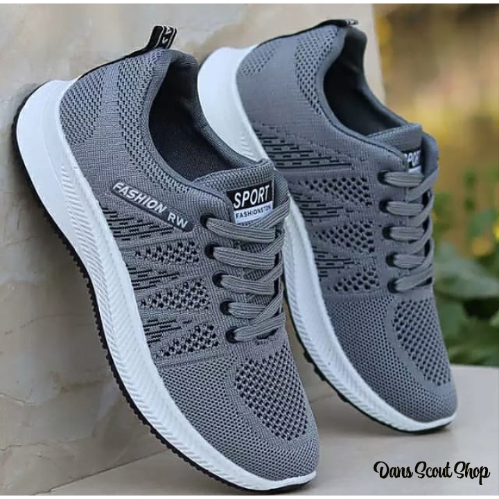 Sepatu Sneakers Olahraga Pria Fashion RW Terbaru