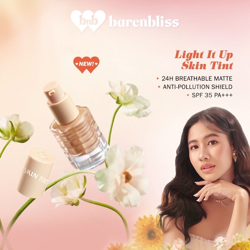 BARENBLISS LIGHT IT UP Skin tint / BNB FOUNDATION / BARENBLISS LIT IT UP SKIN TINT