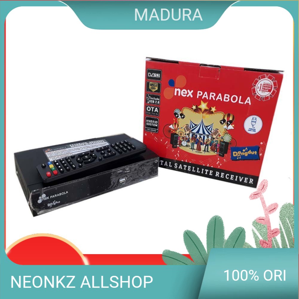 Receiver Nex Parabola Full HD Channel lokal lengkap