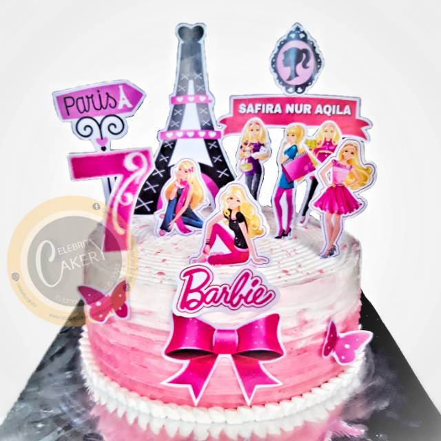 

Barbie Full Buttercream Cake