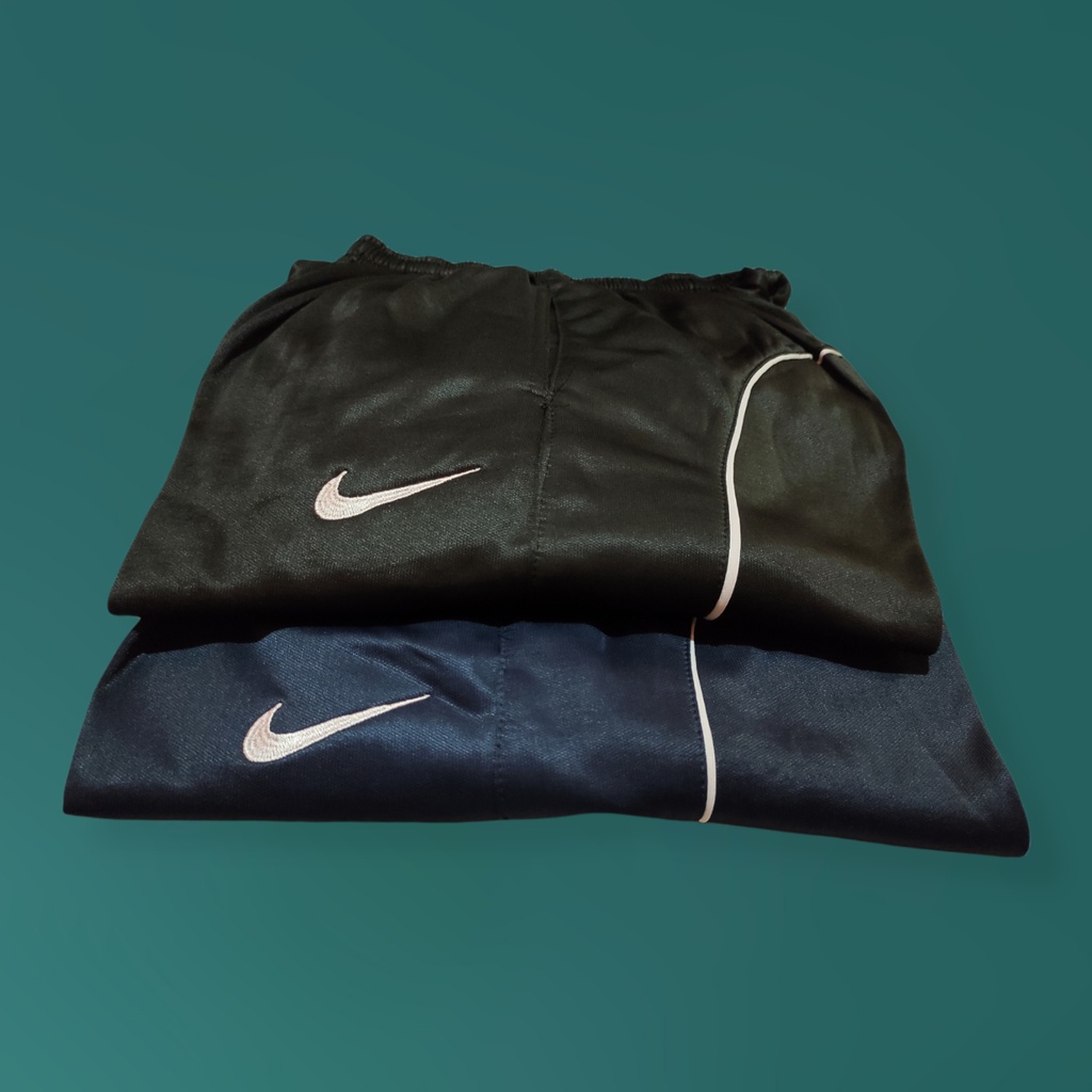 Celana Training Pria HITAM NIKE Strip 1 olahraga santai Cowok Cewek (COD)