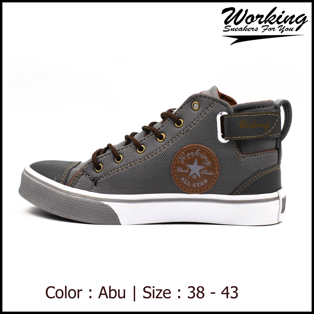 Sepatu Pria Boot Working Converse // Sepatu Sneakers Kasual