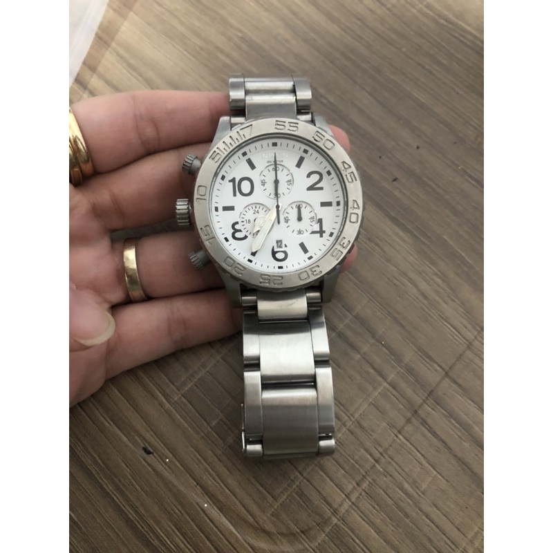 Nixon 42-20 A035 100 Tide White Watch Woman Preloved