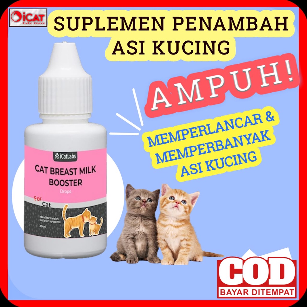 CAT BREAST MILK BOOSTER VITAMIN KUCING VITAMIN PENAMBAH SUSU KUCING OBAT PERANGSANG SUSU KUCING VITA