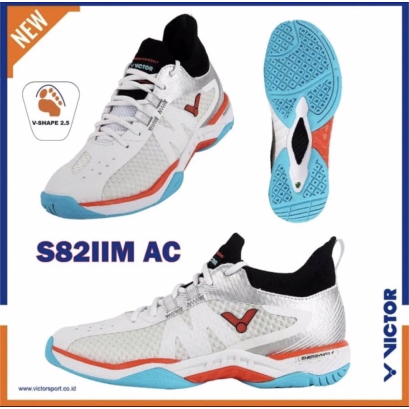 SEPATU BADMINTON VICTOR S82IIM AC ORIGINAL