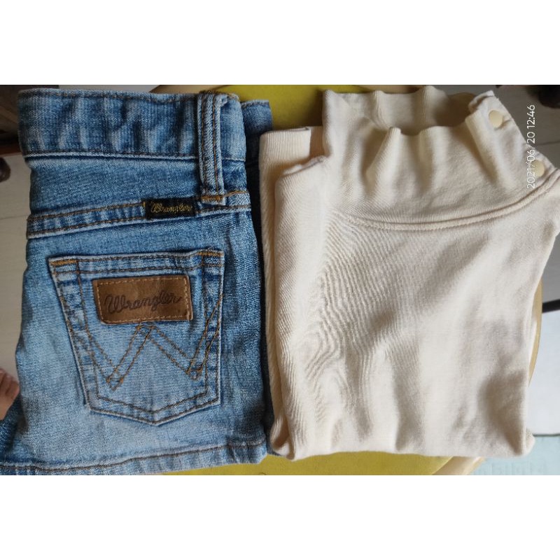 HOTPAN jeans Wrangler anak perempuan